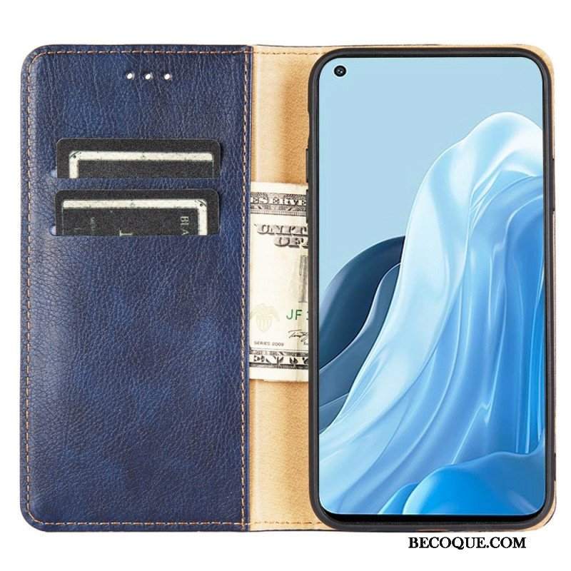 Etui Na Telefon do Honor 70 Etui Folio Przeszycia Ze Sztucznej Skóry