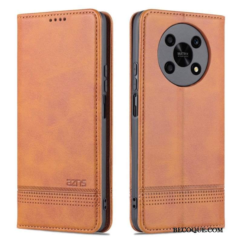 Etui Na Telefon do Honor Magic 4 Lite 5G Etui Folio Sztuczna Skóra Azns