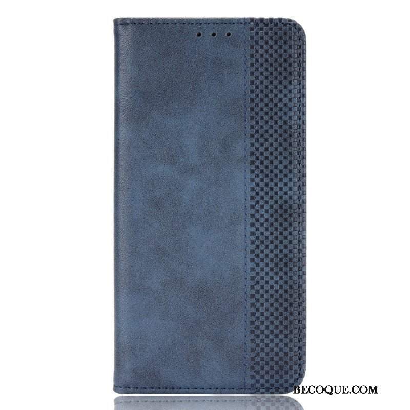 Etui Na Telefon do Honor Magic 5 Lite Etui Folio Stylizowany Skórzany Styl