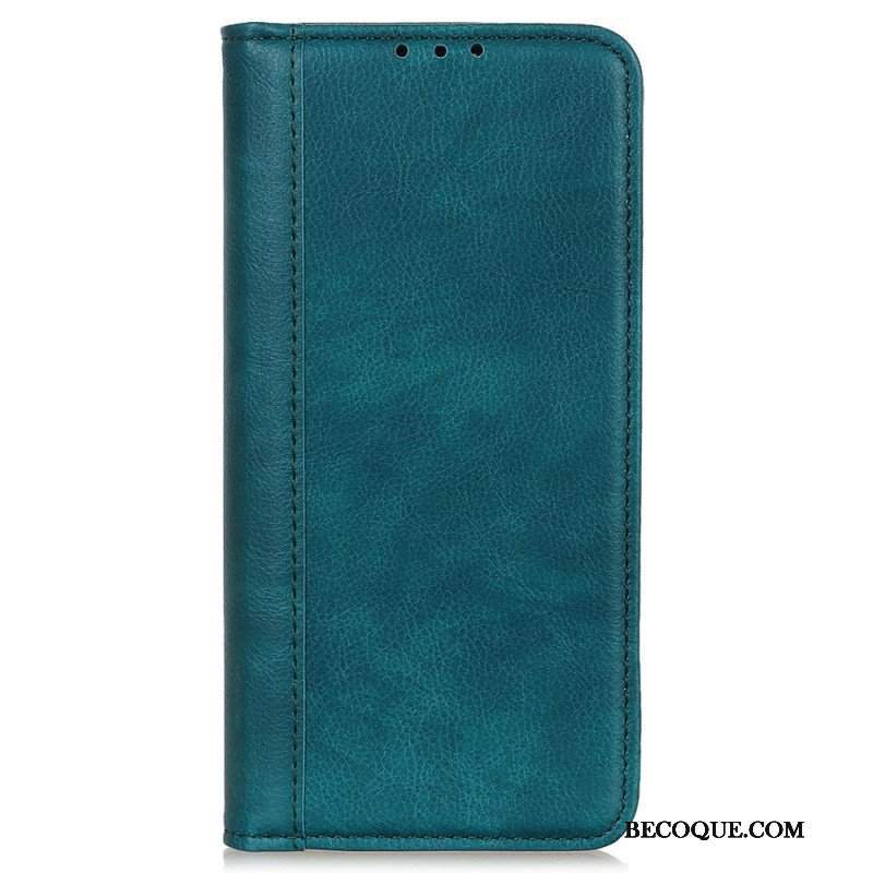 Etui Na Telefon do Honor Magic 5 Lite Etui Folio Stylowa Skóra Dwoinowa