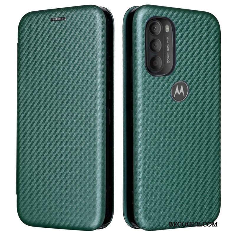 Etui Na Telefon do Moto G71 5G Etui Folio Kolorowy Silikon Węglowy