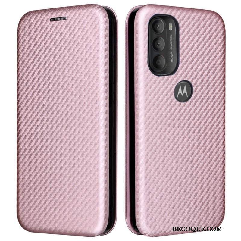 Etui Na Telefon do Moto G71 5G Etui Folio Kolorowy Silikon Węglowy