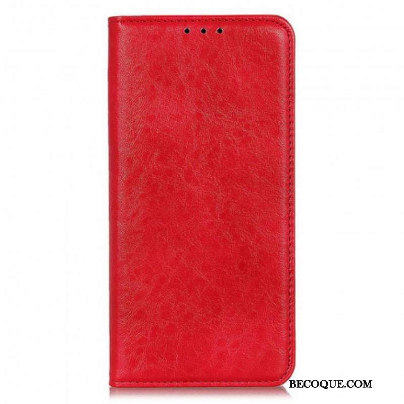 Etui Na Telefon do Motorola Edge 20 Pro Etui Folio Teksturowana Dwoina Skóry