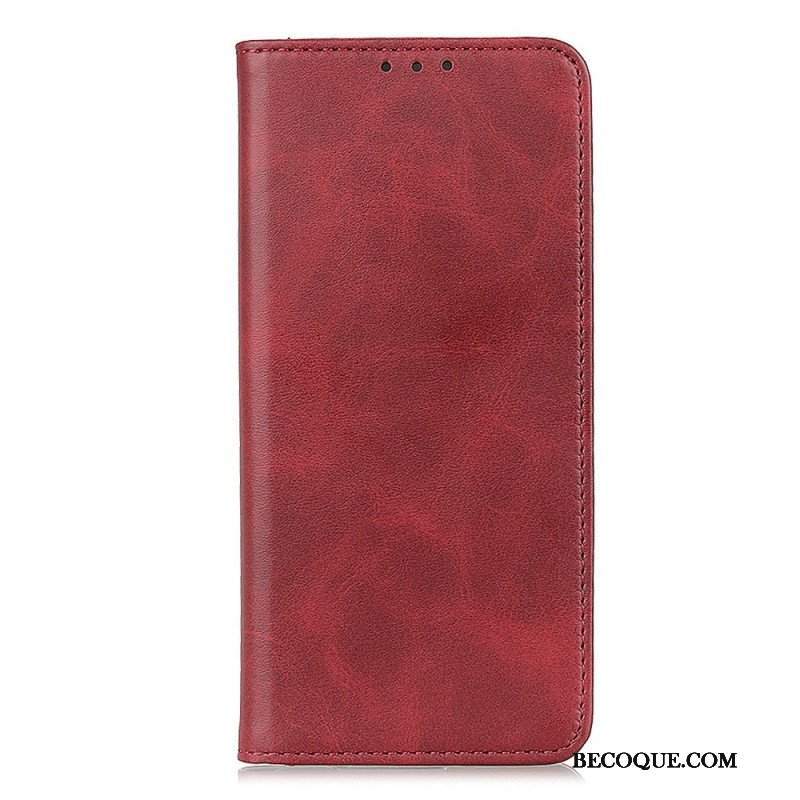 Etui Na Telefon do Motorola Edge 40 Pro Etui Folio Elegancka Dwoina Skórzana