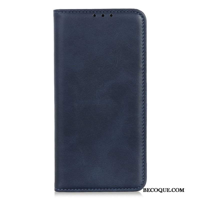 Etui Na Telefon do Motorola Edge 40 Pro Etui Folio Elegancka Dwoina Skórzana