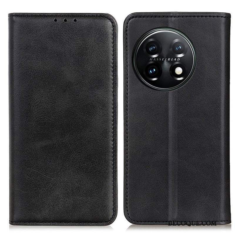 Etui Na Telefon do OnePlus 11 5G Etui Folio Elegancka Dwoina Skórzana