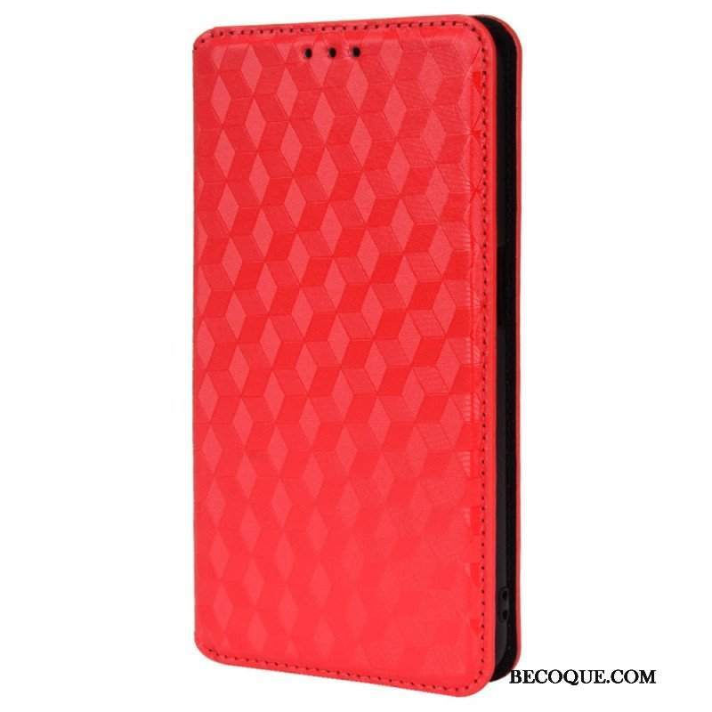 Etui Na Telefon do Oppo A54 5G / A74 5G Etui Folio Tekstura 3d