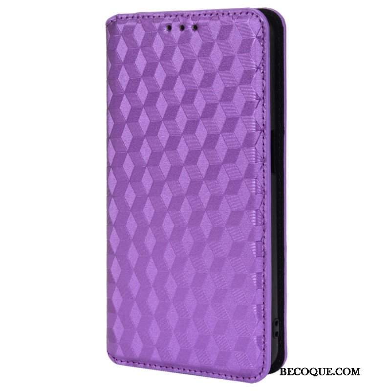 Etui Na Telefon do Oppo A54 5G / A74 5G Etui Folio Tekstura 3d