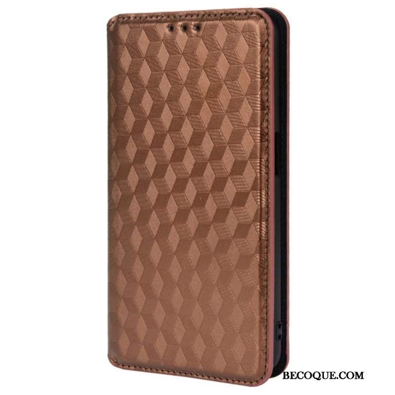 Etui Na Telefon do Oppo A54 5G / A74 5G Etui Folio Tekstura 3d