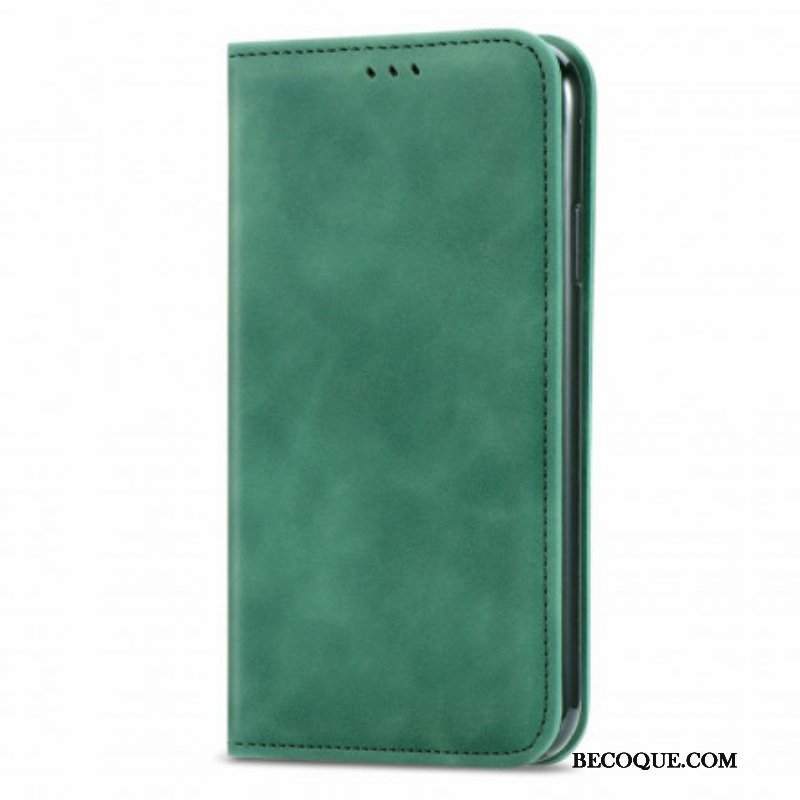 Etui Na Telefon do Oppo A94 5G Etui Folio Dotyk Skóry