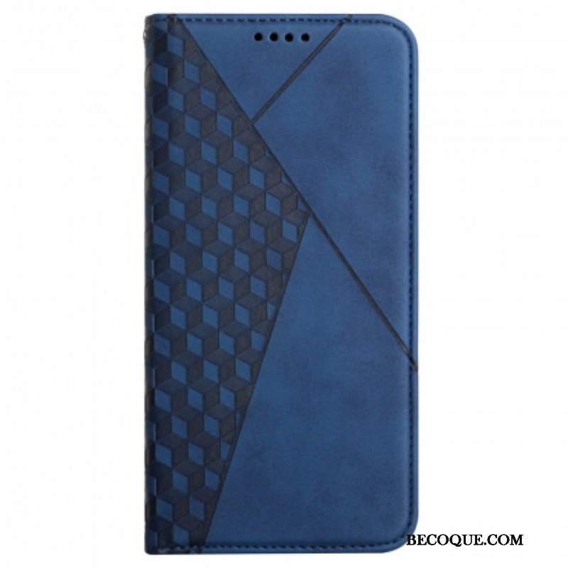 Etui Na Telefon do Oppo A94 5G Etui Folio Dotyk Skóry W Stylu Sześciennym