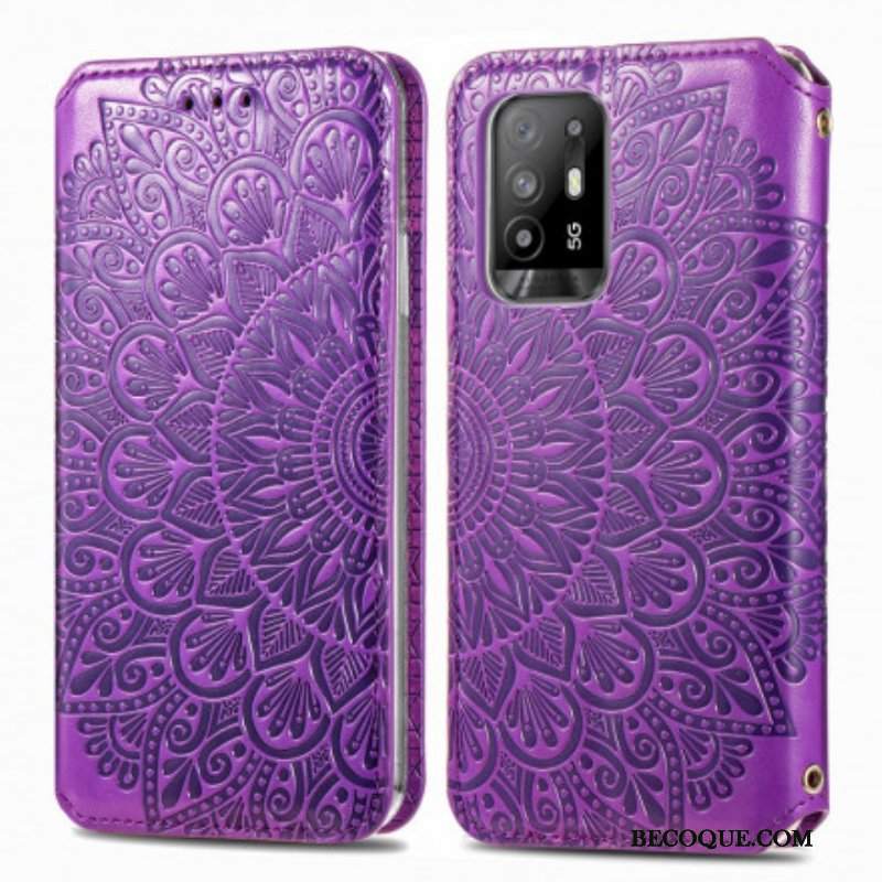 Etui Na Telefon do Oppo A94 5G Etui Folio Mandala