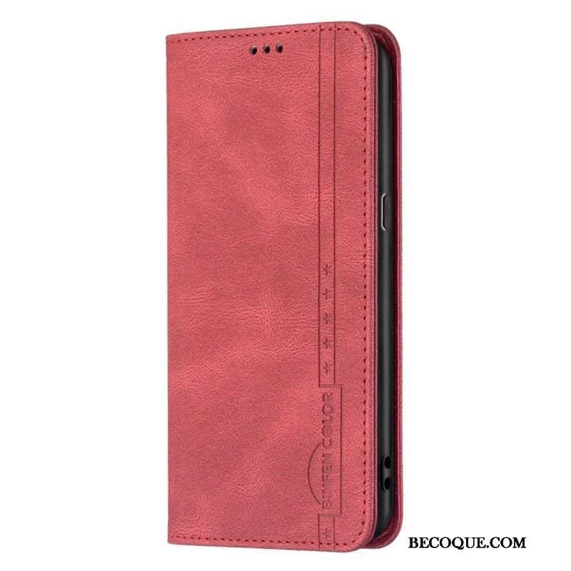 Etui Na Telefon do Oppo Find X5 Lite Etui Folio Klasyczny Kolor Binfen