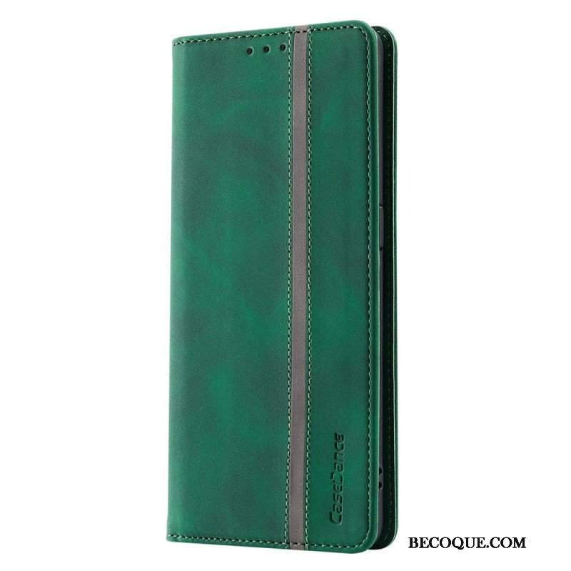 Etui Na Telefon do Oppo Find X5 Pro Etui Folio Casedance Ze Sztucznej Skóry