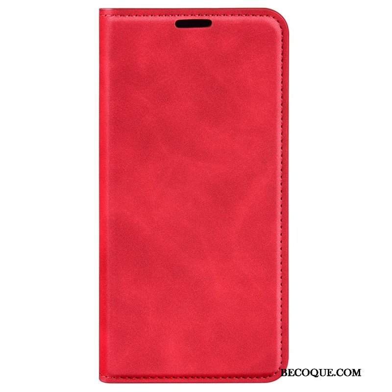 Etui Na Telefon do Oppo Find X5 Pro Etui Folio Dotyk Skóry