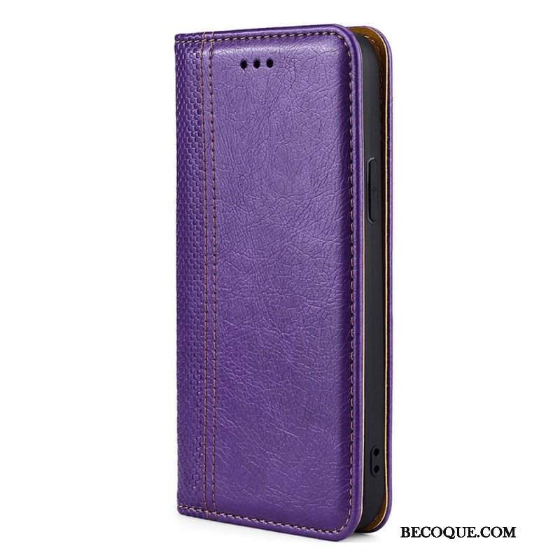 Etui Na Telefon do Oppo Find X5 Pro Etui Folio Efekt Skóry Vintage