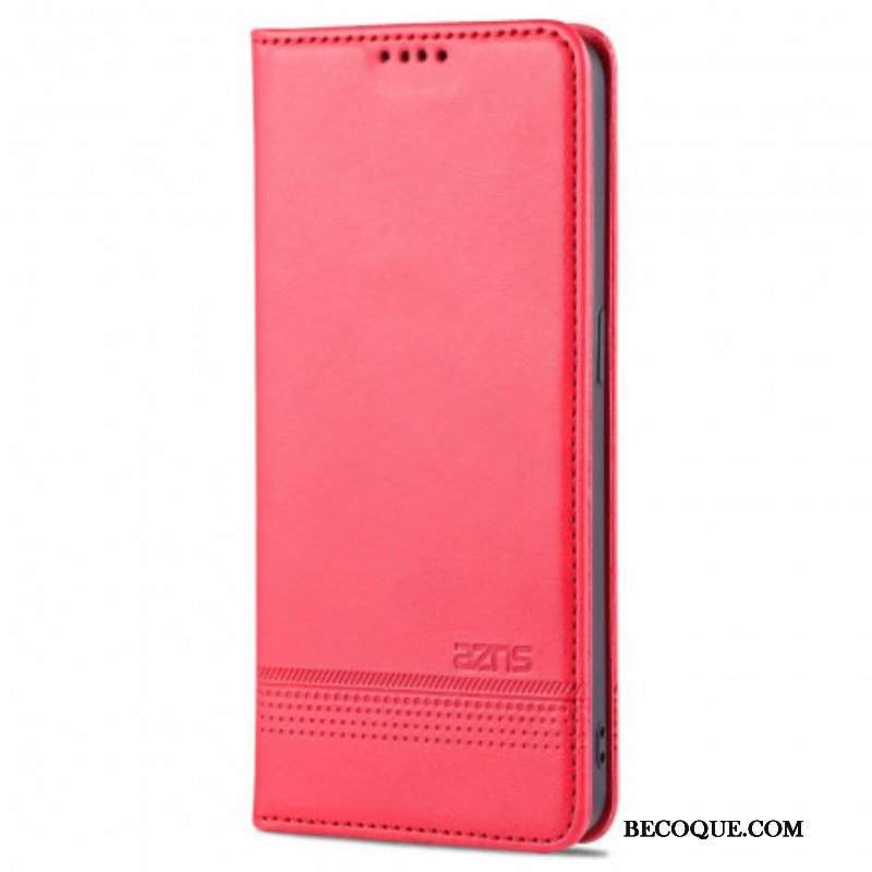 Etui Na Telefon do Oppo Reno 6 5G Etui Folio Stylizacja Skóry Azns