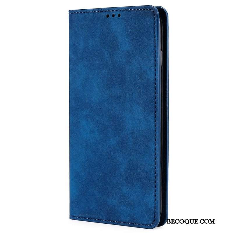 Etui Na Telefon do Oppo Reno 8 Etui Folio Efekt Skóry