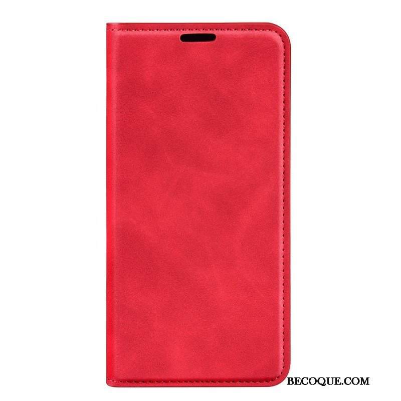 Etui Na Telefon do Poco M4 Pro 5G Etui Folio Dotyk Skóry