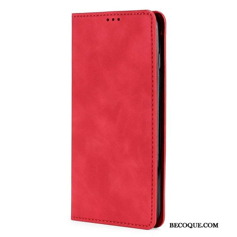 Etui Na Telefon do Poco M4 Pro 5G Etui Folio Efekt Skóry Skin-touch