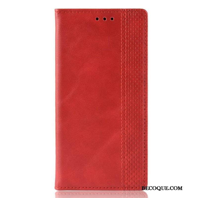 Etui Na Telefon do Poco X3 / X3 Pro / X3 NFC Etui Folio Stylizowany Efekt Skóry W Stylu Vintage