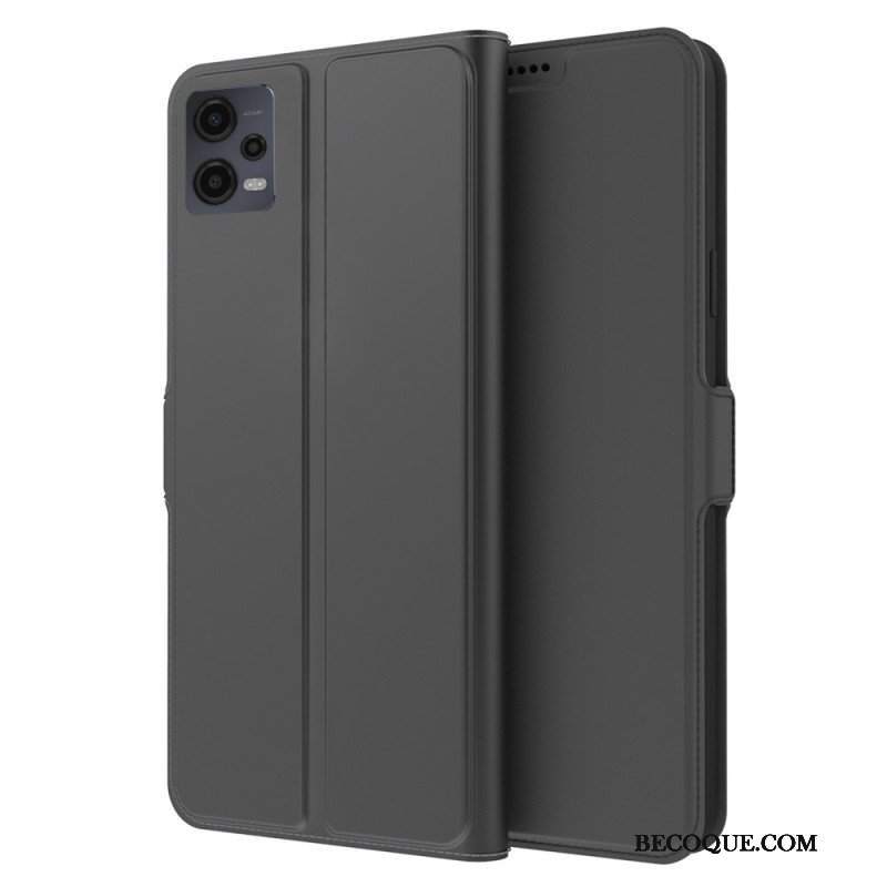 Etui Na Telefon do Poco X5 5G Etui Folio Stylizacja Skóry