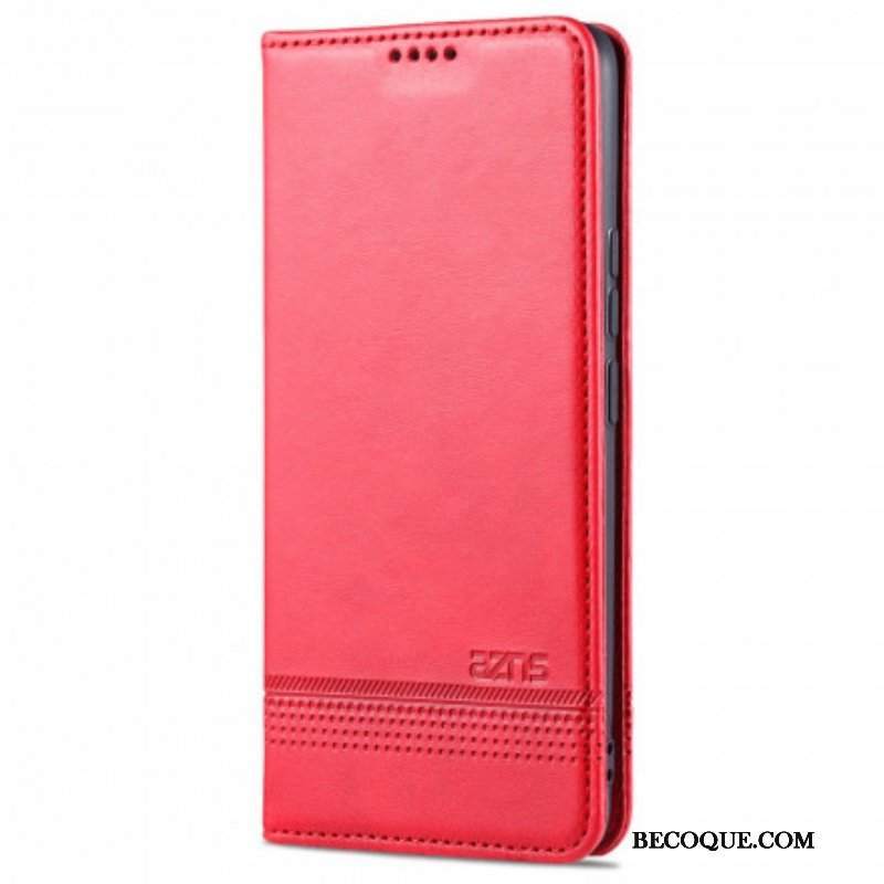 Etui Na Telefon do Realme 8 / 8 Pro Etui Folio Stylizacja Skóry Azns