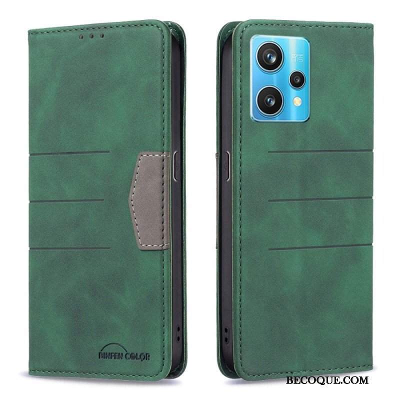 Etui Na Telefon do Realme 9 Pro Plus Etui Folio Kolor Binfena