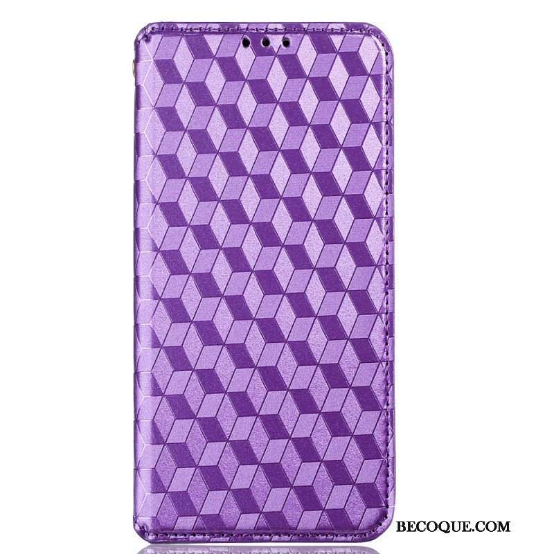 Etui Na Telefon do Realme 9i Etui Folio Wydruk Kostki 3d