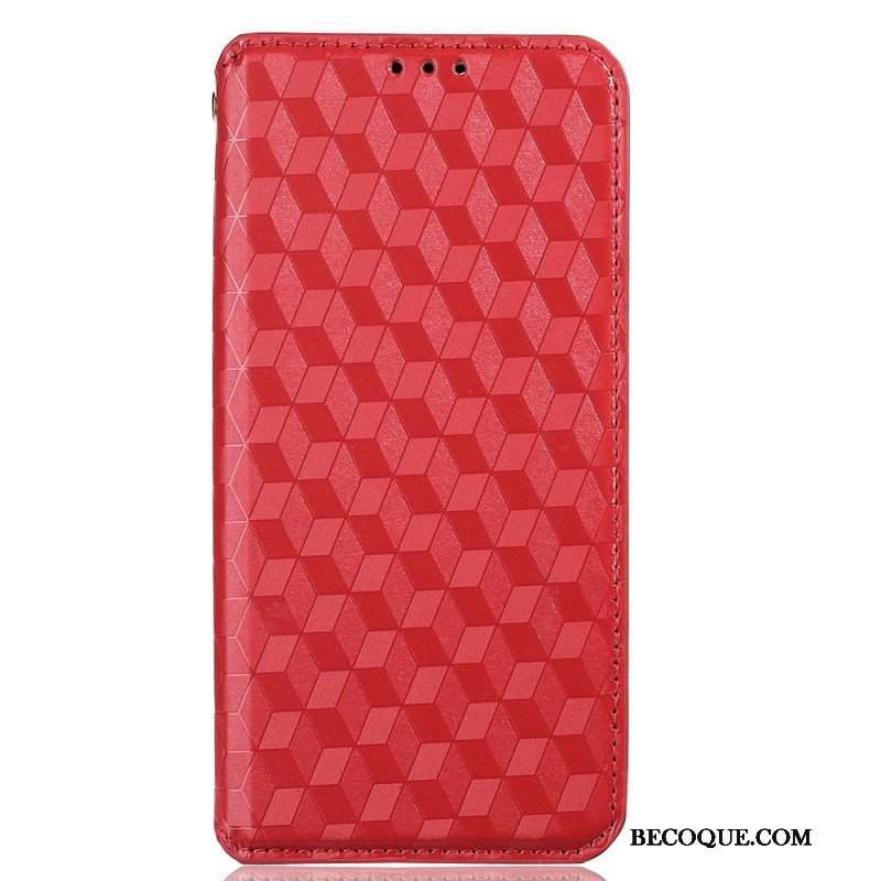 Etui Na Telefon do Realme C35 Etui Folio Diamenty I Kostki