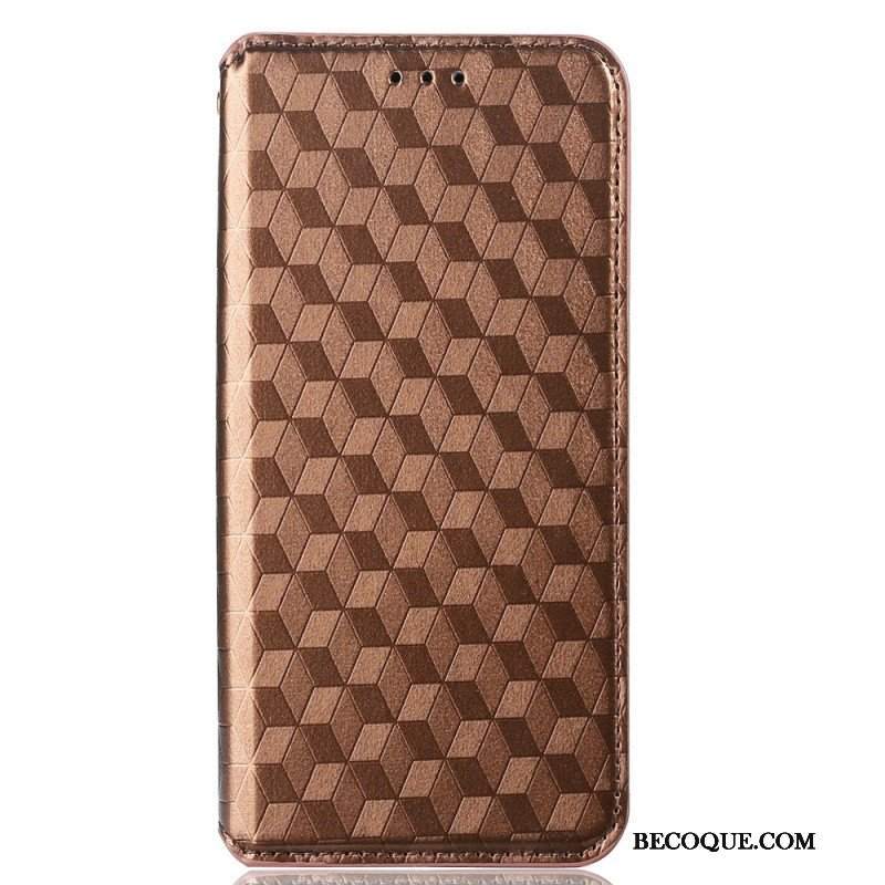 Etui Na Telefon do Realme C35 Etui Folio Diamenty I Kostki