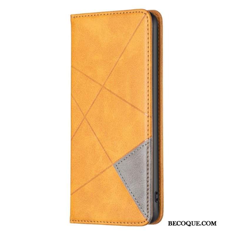 Etui Na Telefon do Realme GT Neo 3 Etui Folio Linie Geometryczne