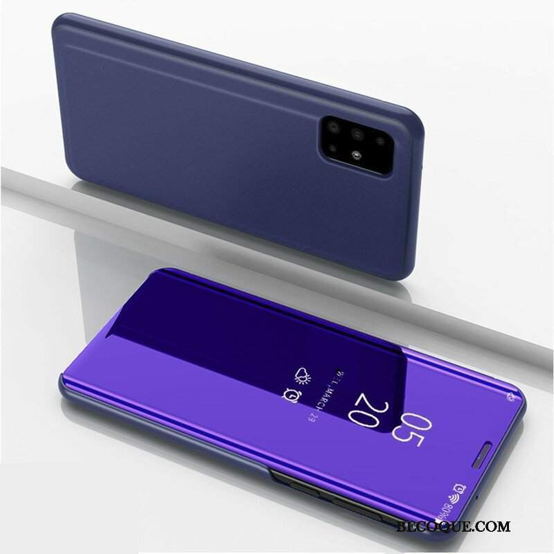 Etui Na Telefon do Samsung Galaxy A51 5G Etui Folio Lustro