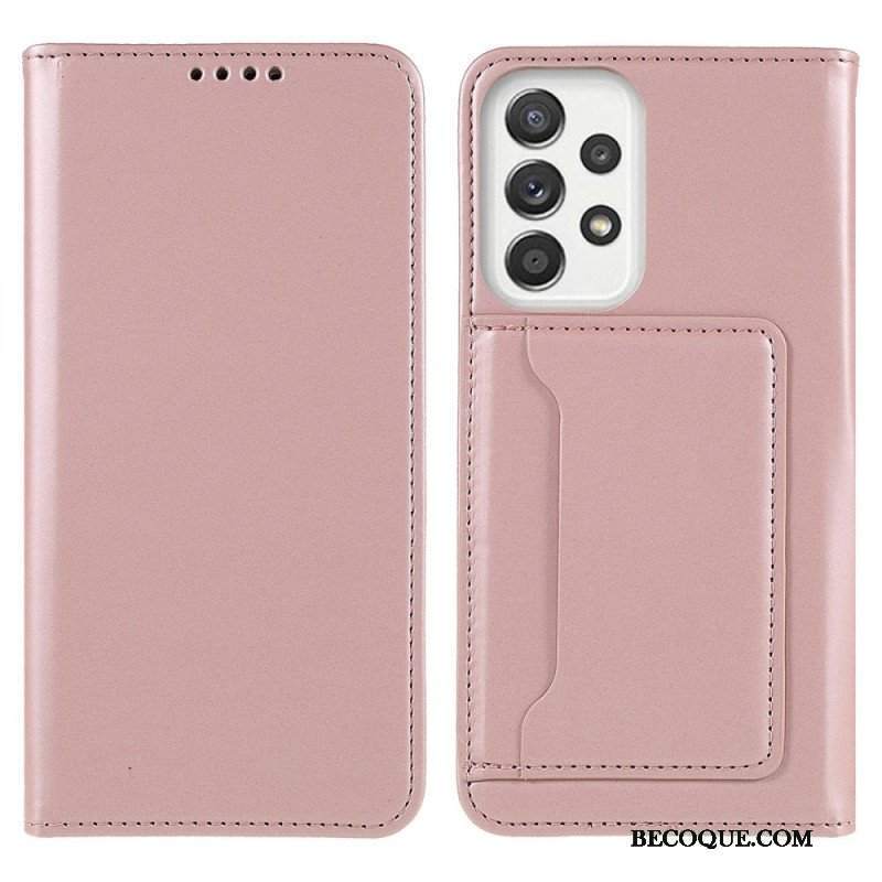 Etui Na Telefon do Samsung Galaxy A53 5G Etui Folio Stojak Na Karty