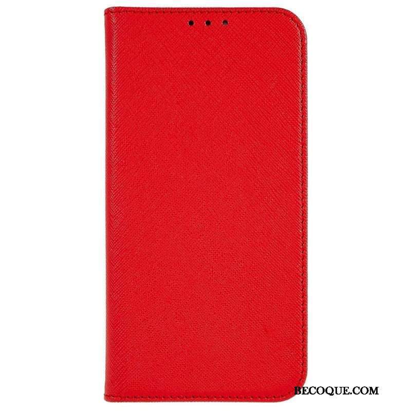 Etui Na Telefon do Samsung Galaxy A53 5G Etui Folio Teksturowana Sztuczna Skóra