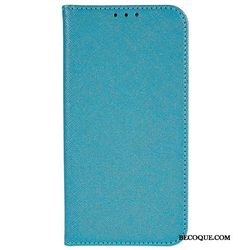Etui Na Telefon do Samsung Galaxy A53 5G Etui Folio Teksturowana Sztuczna Skóra