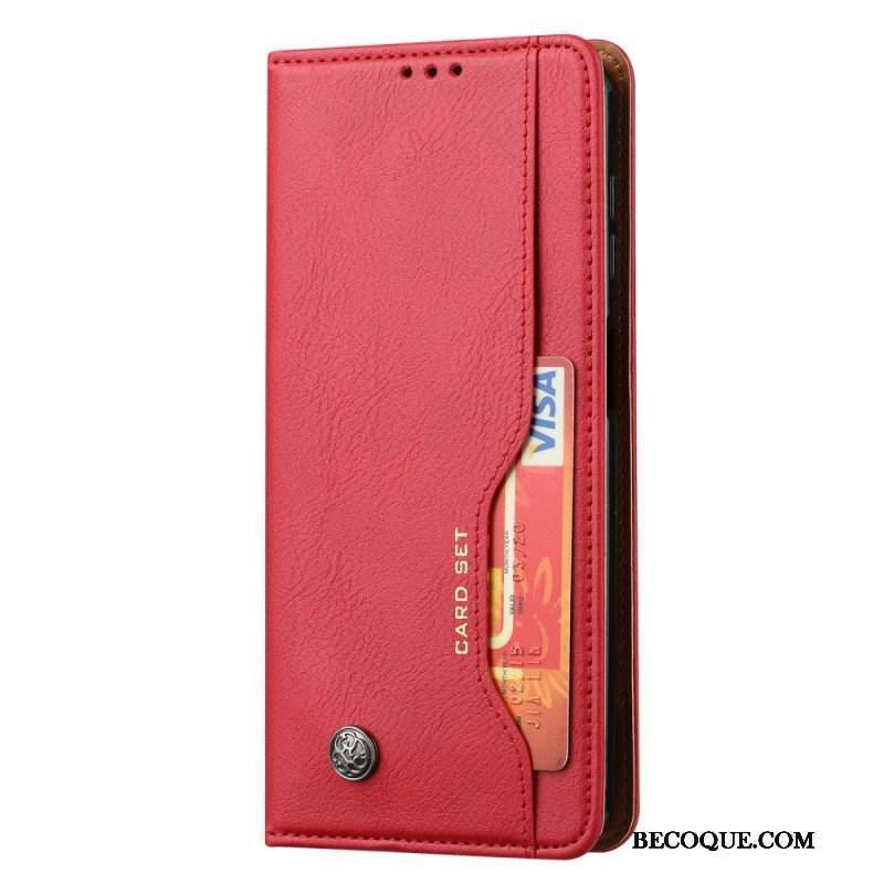 Etui Na Telefon do Samsung Galaxy A54 5G Etui Folio Etui Na Karty Ze Sztucznej Skóry