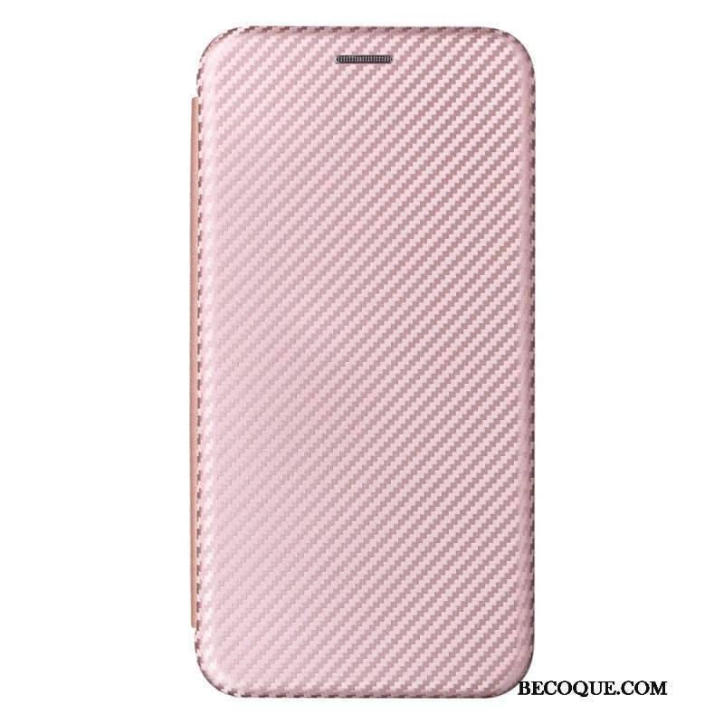 Etui Na Telefon do Samsung Galaxy A54 5G Etui Folio Kolorowe Włókno Węglowe