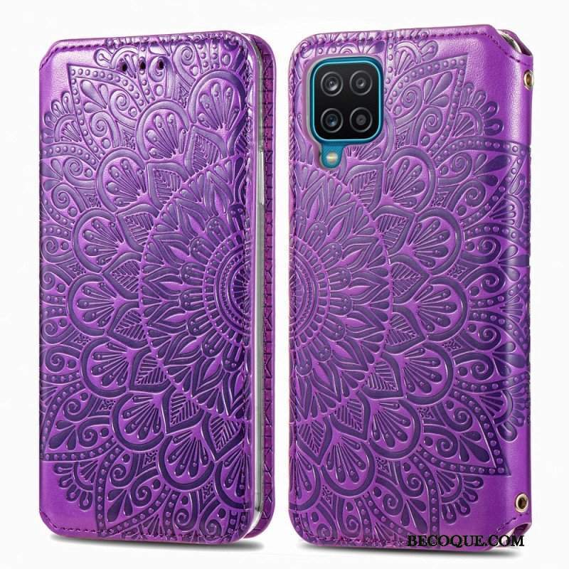 Etui Na Telefon do Samsung Galaxy M12 / A12 Etui Folio Mandala