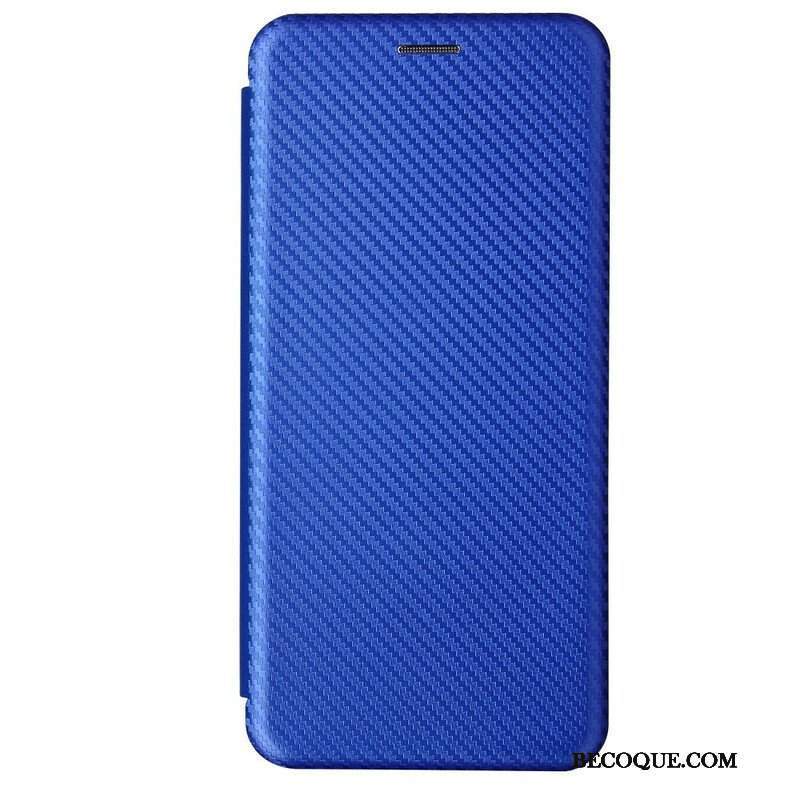 Etui Na Telefon do Samsung Galaxy M12 / A12 Etui Folio /włókno Węglowe