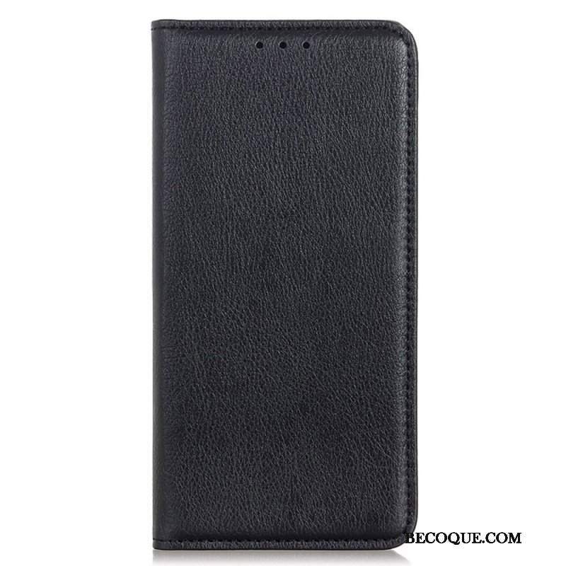 Etui Na Telefon do Samsung Galaxy M13 Etui Folio Skóra Dwoinowa Liczi