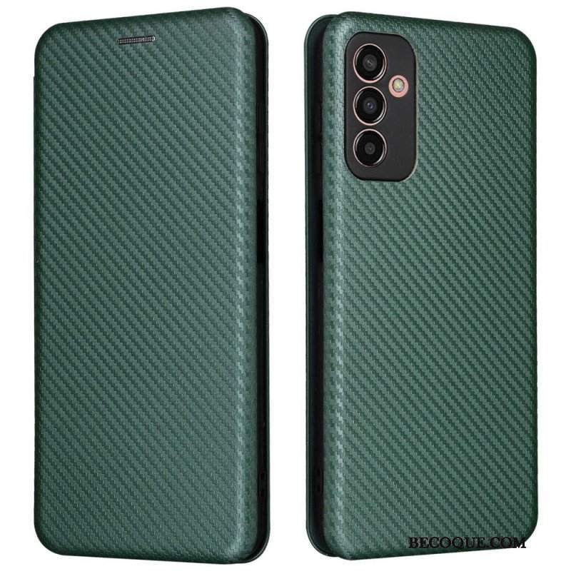 Etui Na Telefon do Samsung Galaxy M13 Etui Folio Włókno Węglowe