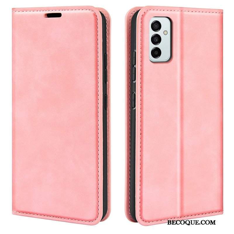 Etui Na Telefon do Samsung Galaxy M23 5G Etui Folio Dotyk Skóry