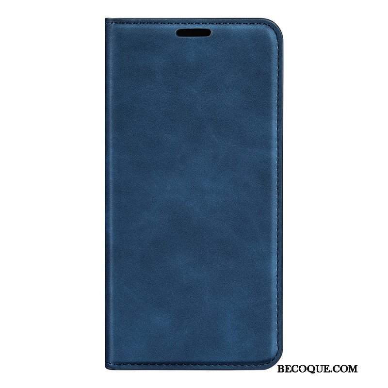 Etui Na Telefon do Samsung Galaxy M23 5G Etui Folio Dotyk Skóry