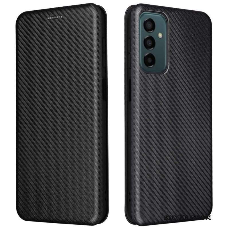 Etui Na Telefon do Samsung Galaxy M23 5G Etui Folio Włókno Węglowe