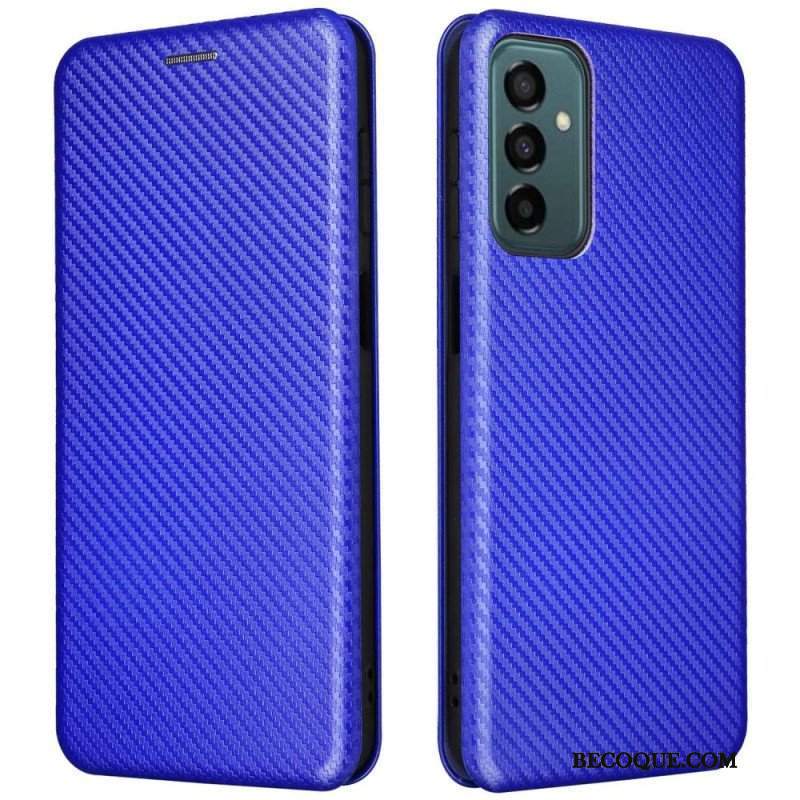 Etui Na Telefon do Samsung Galaxy M23 5G Etui Folio Włókno Węglowe