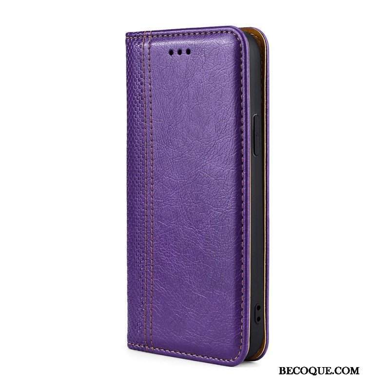 Etui Na Telefon do Samsung Galaxy M32 Etui Folio Skórzany Styl Vintage