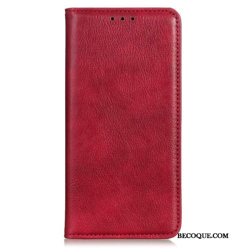 Etui Na Telefon do Samsung Galaxy M33 5G Etui Folio Skóra Dwoinowa Liczi