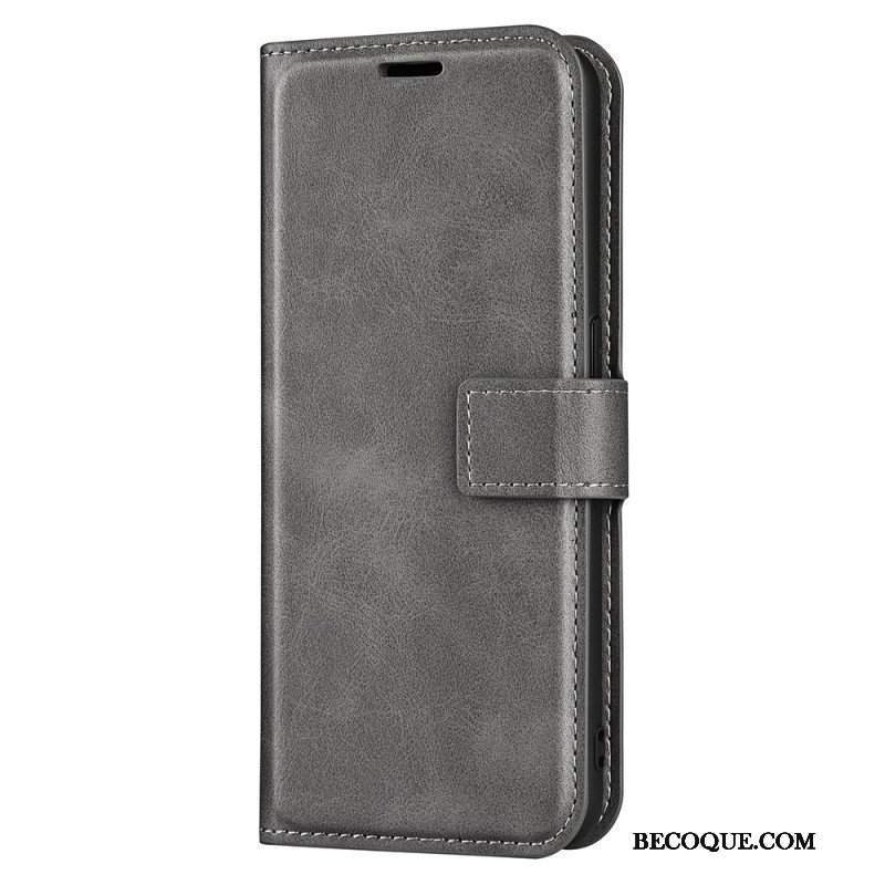 Etui Na Telefon do Samsung Galaxy M52 5G Etui Folio Elegancka Skóra