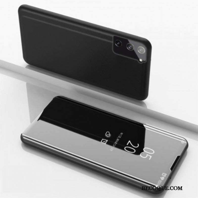Etui Na Telefon do Samsung Galaxy S21 5G Etui Folio Lustro